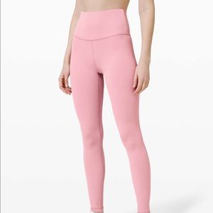 lululemon align leggings in pink taupe - size 2